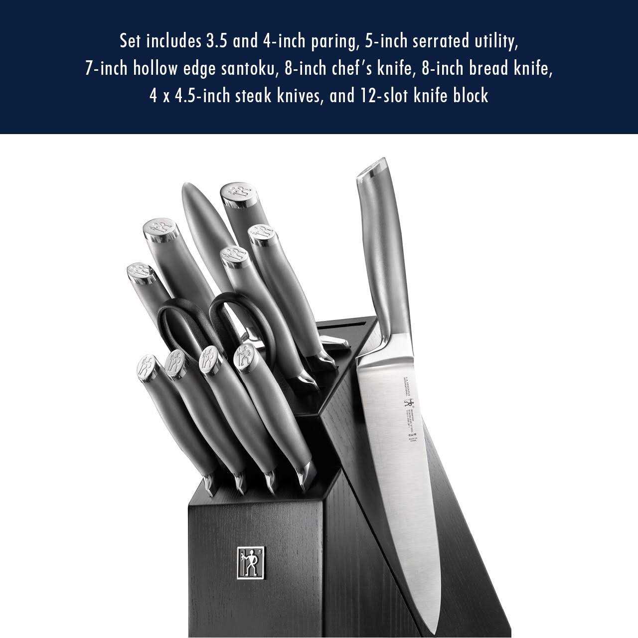 Henckels International Modernist 13-pc Knife Block Set - Image 5