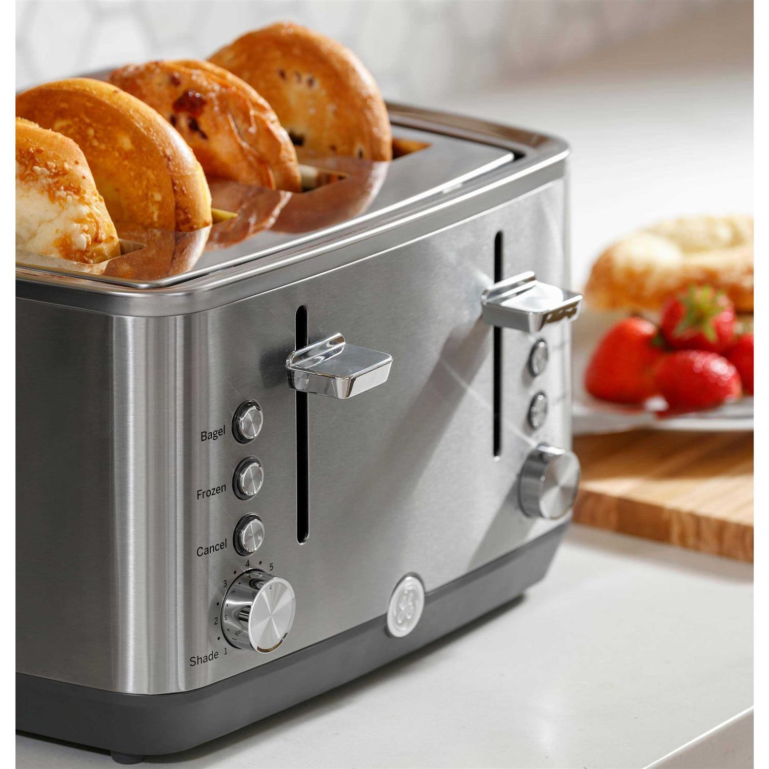 GE 4-Slice Stainless Steel Toaster - Image 2