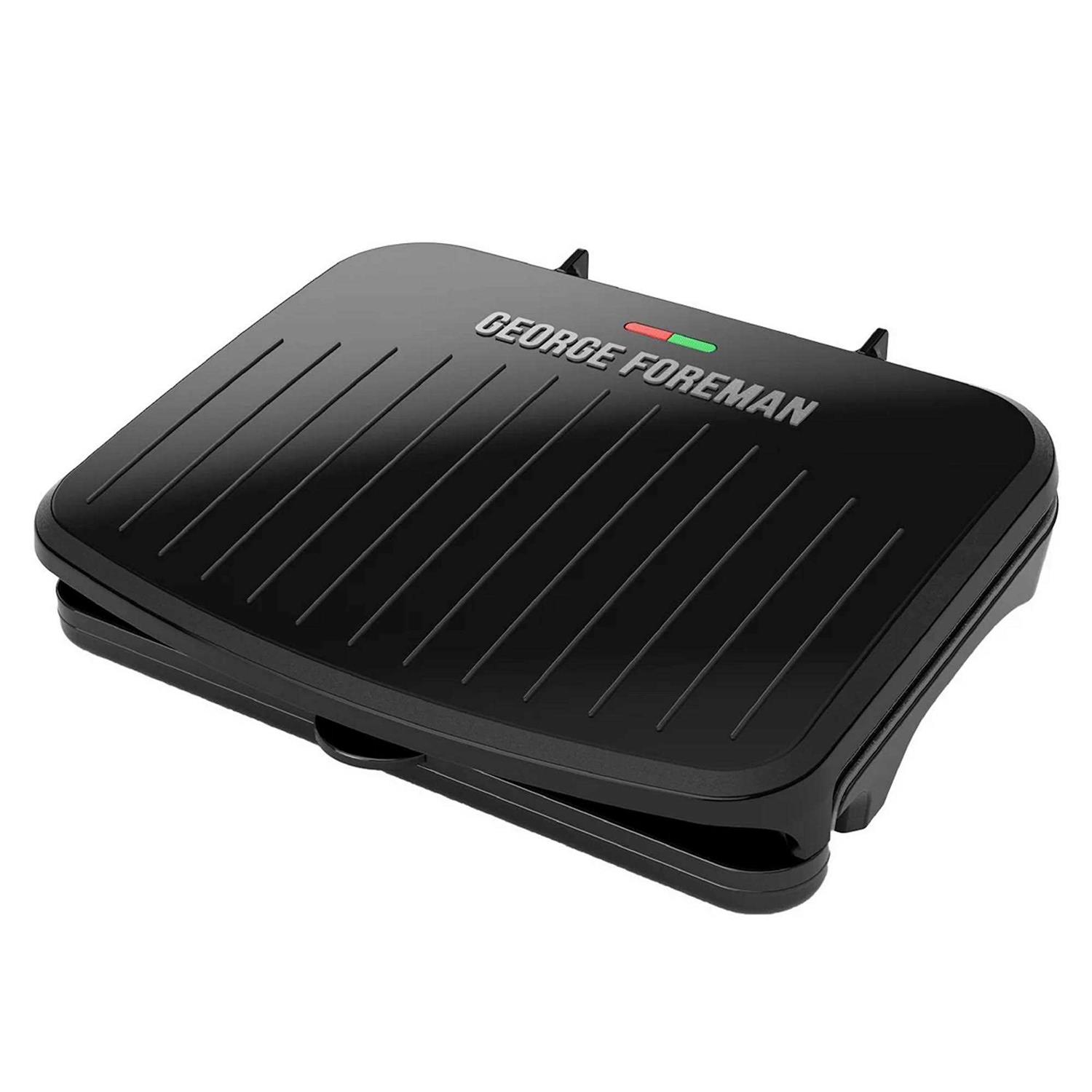 George Foreman Family Size 5 Serving Nonstick Compact Electric Indoor Grill