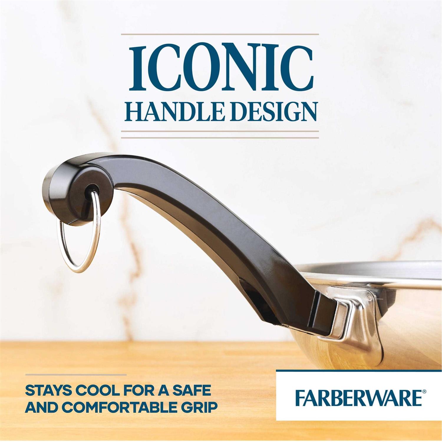 Farberware Classic Stainless Steel Cookware 15-Piece Set - Image 5