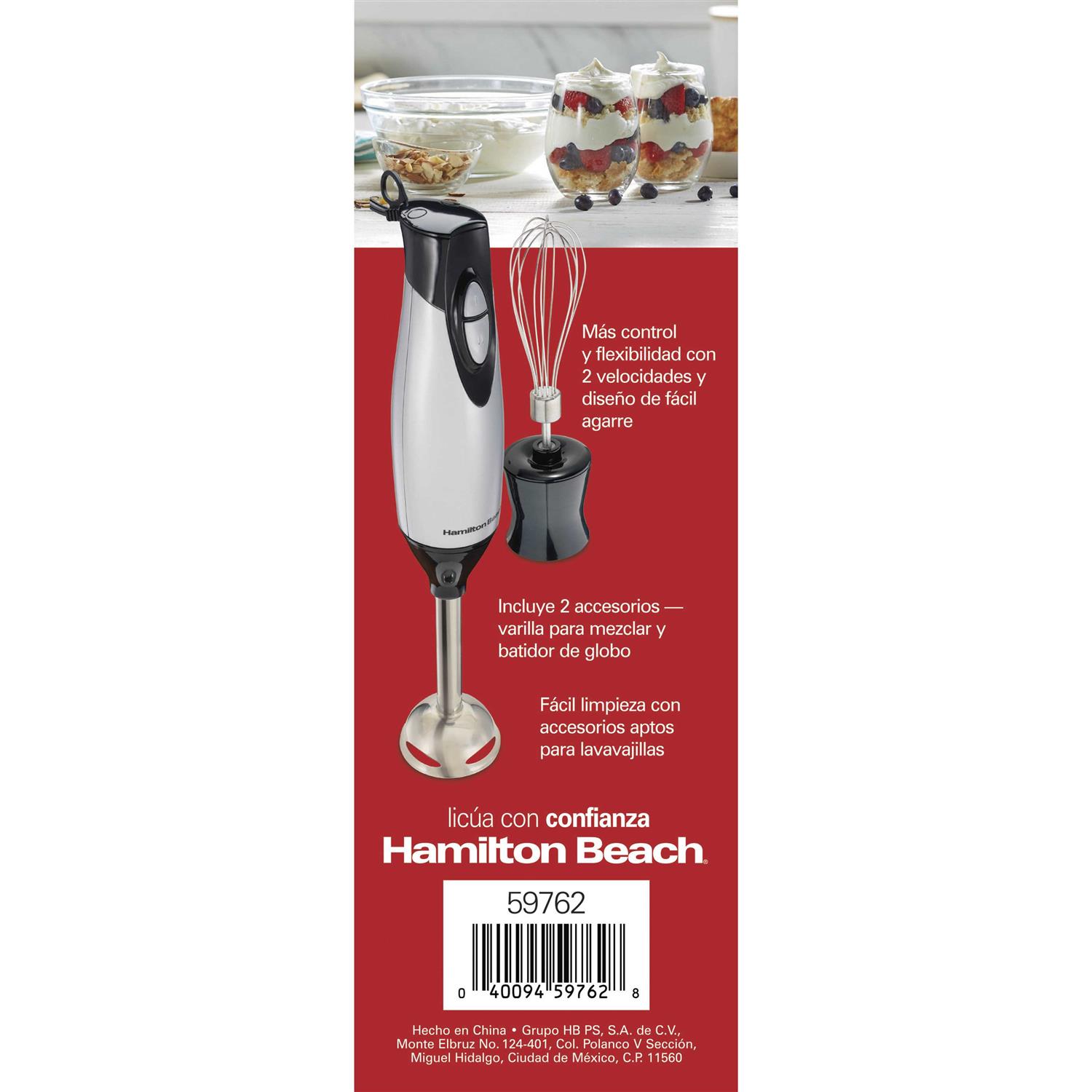 Hamilton Beach 59762 2 Speed Hand Blender - Image 2