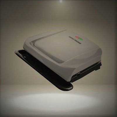 George Foreman 4 Serving Electric Indoor Grill and Panini Press