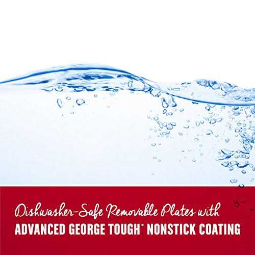 George Foreman 4 Serving Electric Indoor Grill and Panini Press - Image 3