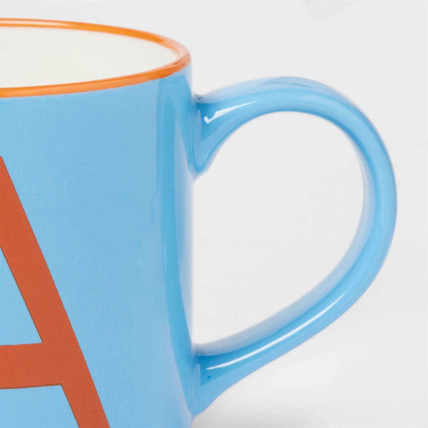 Opalhouse 16oz Stoneware Monogram Mug - Image 3