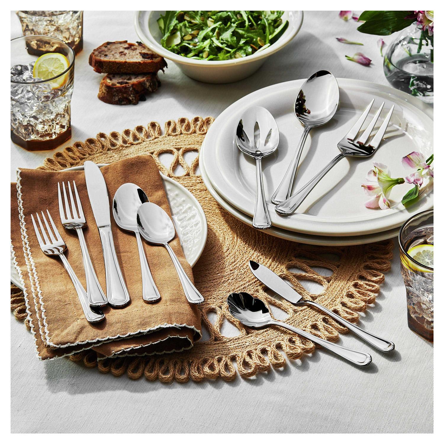 J.A. Henckels Alcea 18/10 Stainless Steel Flatware Set - Image 2