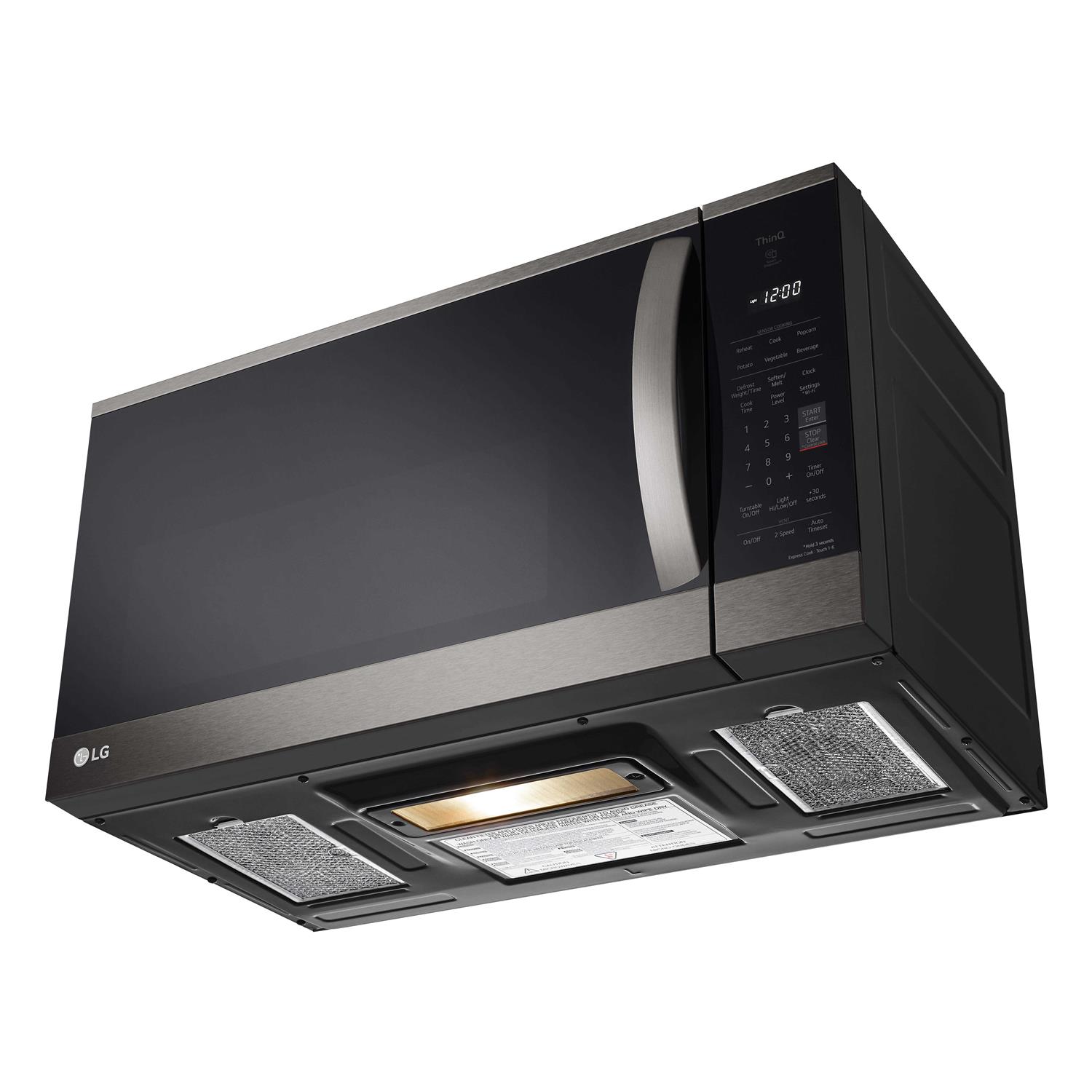 LG 1.8 Cu Ft Over The Range Microwave - Image 4