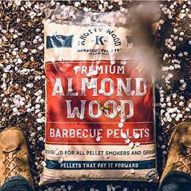 Knotty Wood Almond Pellets - Image 3