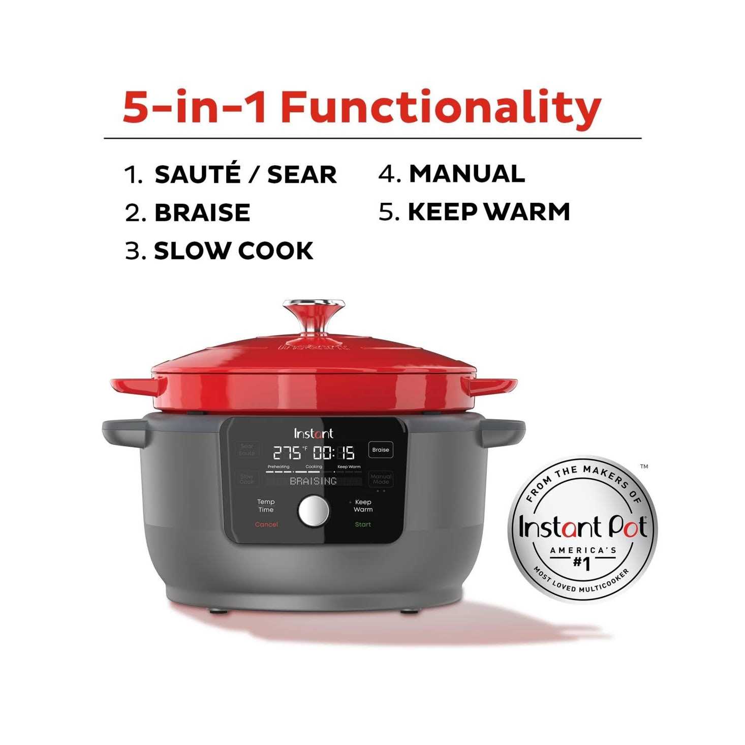 Instant Precision 6-quart Dutch Oven - Image 2