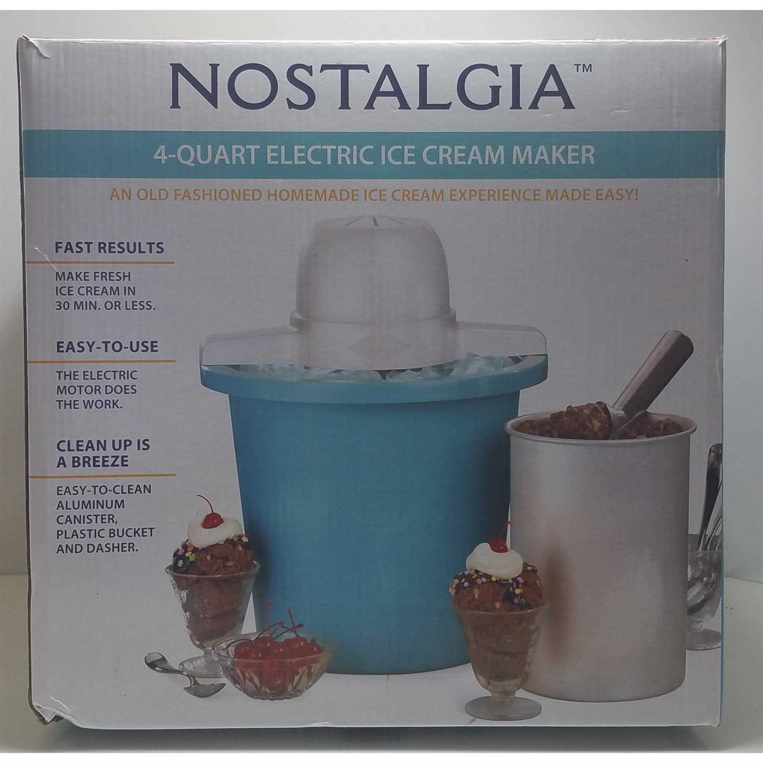 Nostalgia 4-qt Electric Ice Cream Maker - Image 4