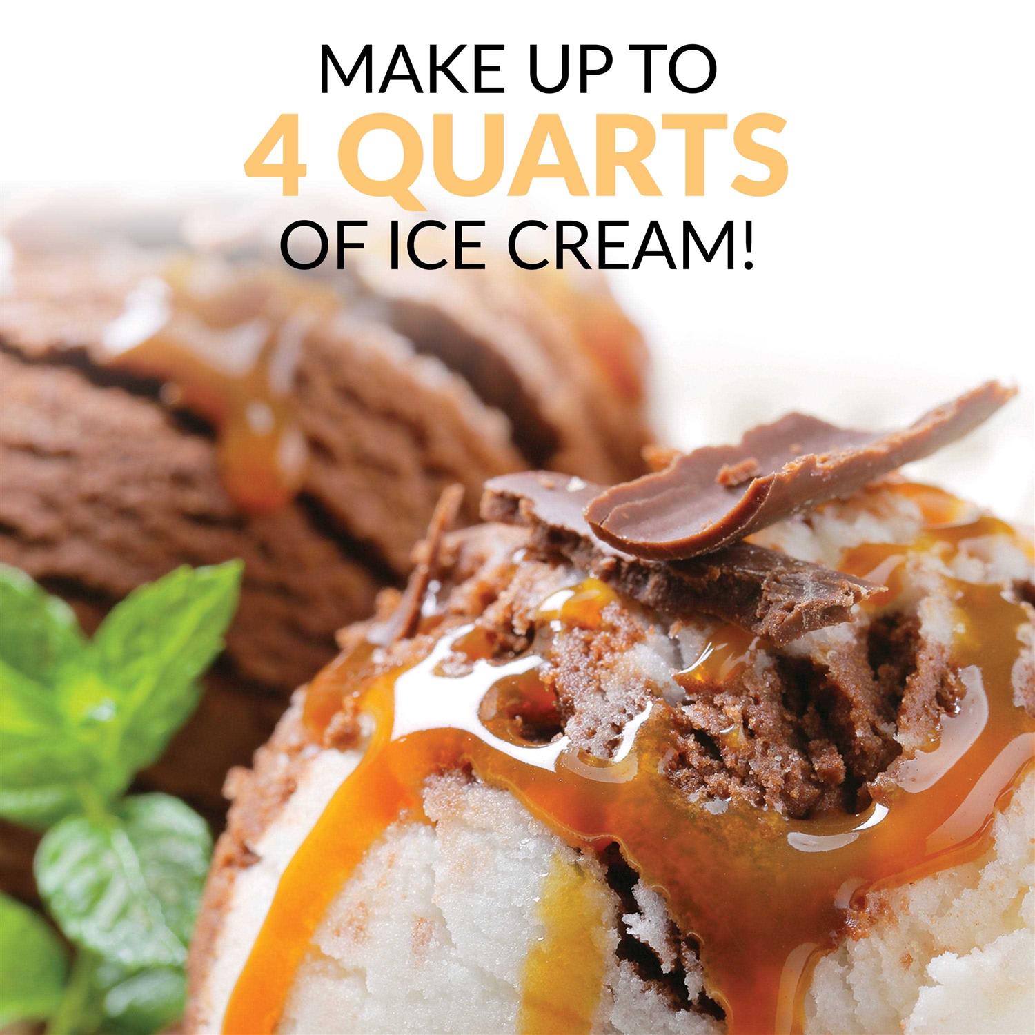 Nostalgia 4-qt Electric Ice Cream Maker - Image 5