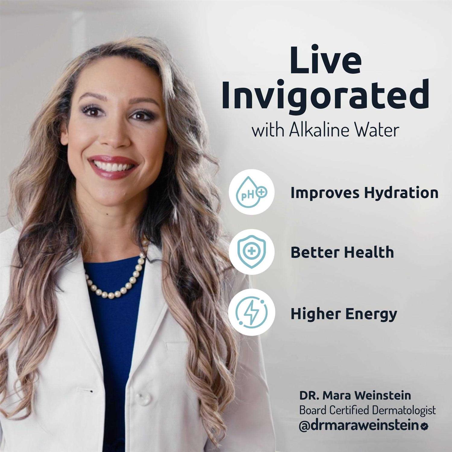 Invigorated Water pH Vitality Stainless Steel Alkaline Water Pitcher - Image 3