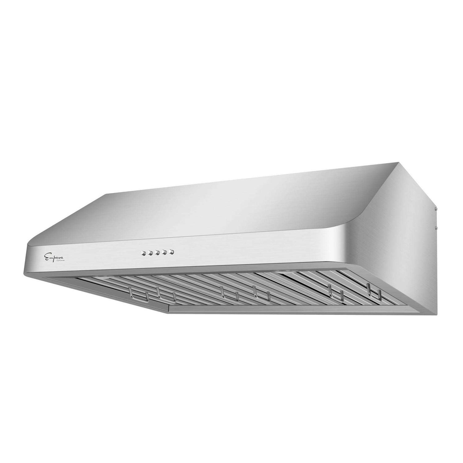 Empava 30 in. 500 CFM Ducted Under Cabinet Range Hood Shell with Permanent Filters and LED Lights in Stainless Steel EPA-30RH01 - Image 4