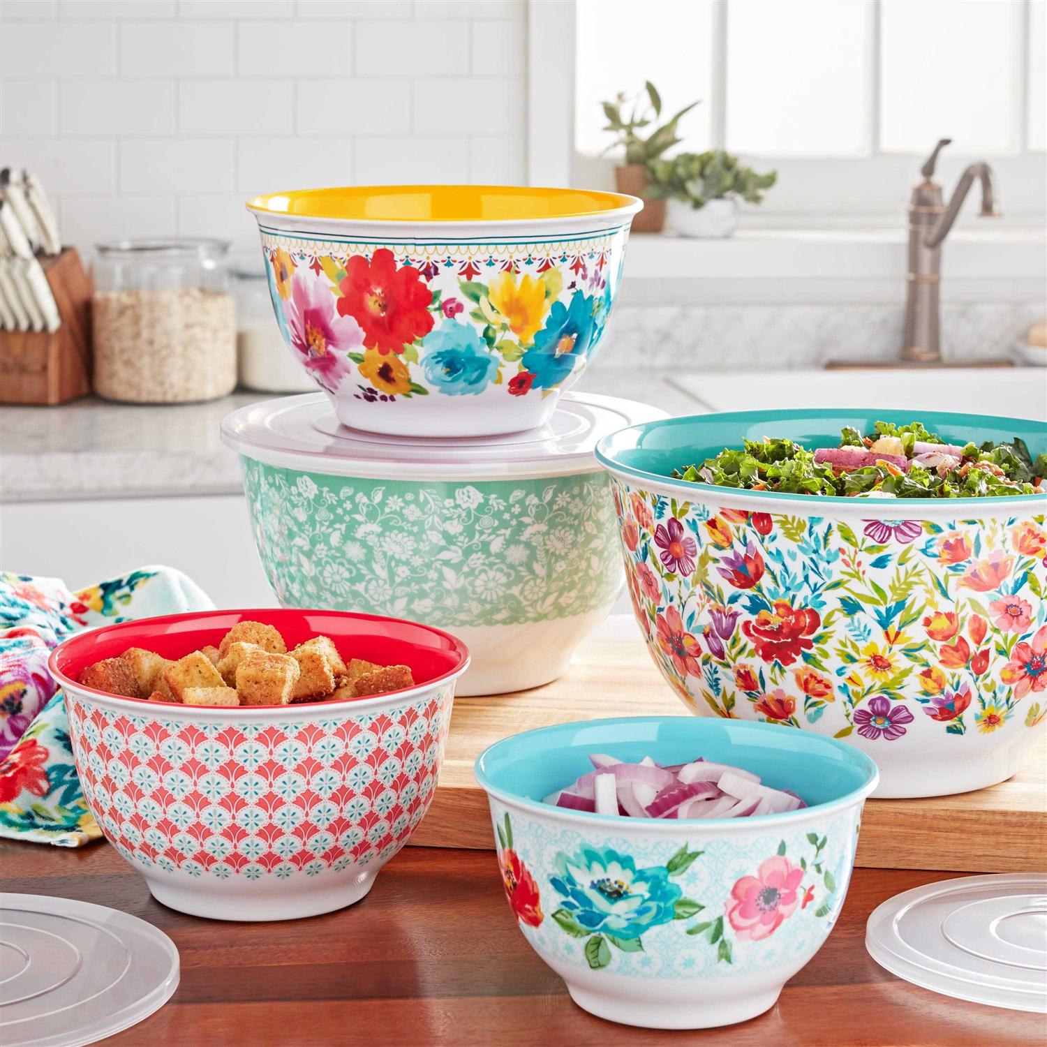 The Pioneer Woman Melamine Mixing Bowl Set - Image 4