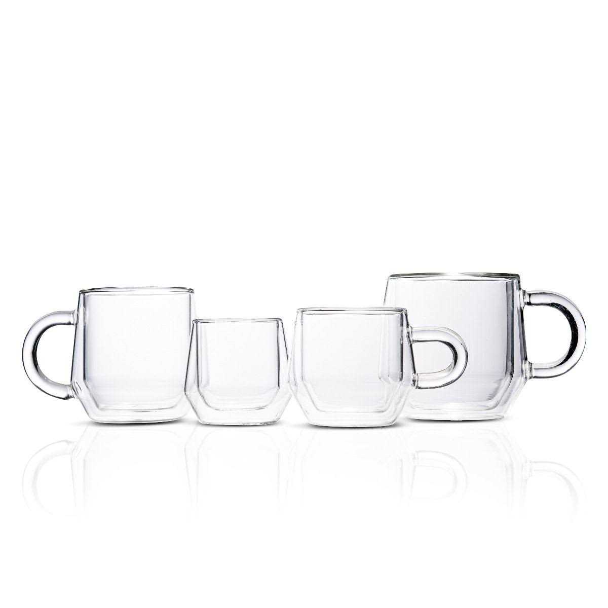 Hearth Glass Double Walled Glass Coffee Mugs - Image 4