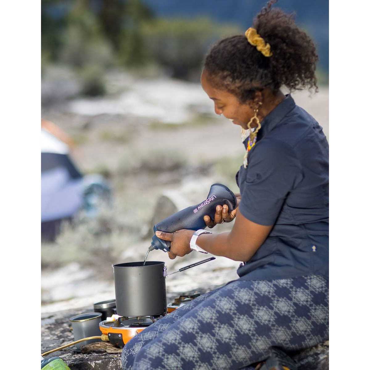 LifeStraw Peak Series Collapsible Squeeze Bottle Water Filter - Image 5