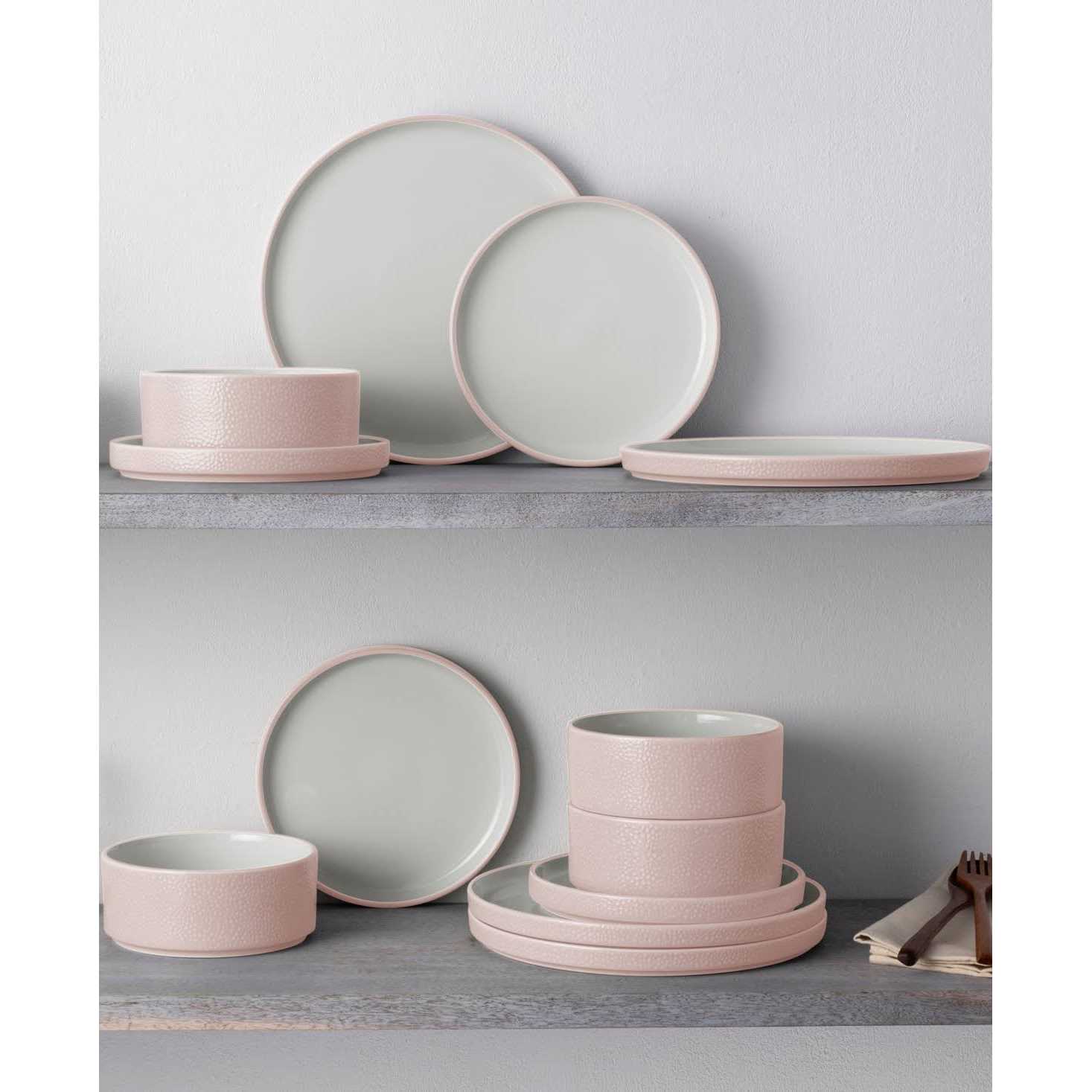 Noritake Colortex Stone 12-Piece Dinnerware Set - Image 5