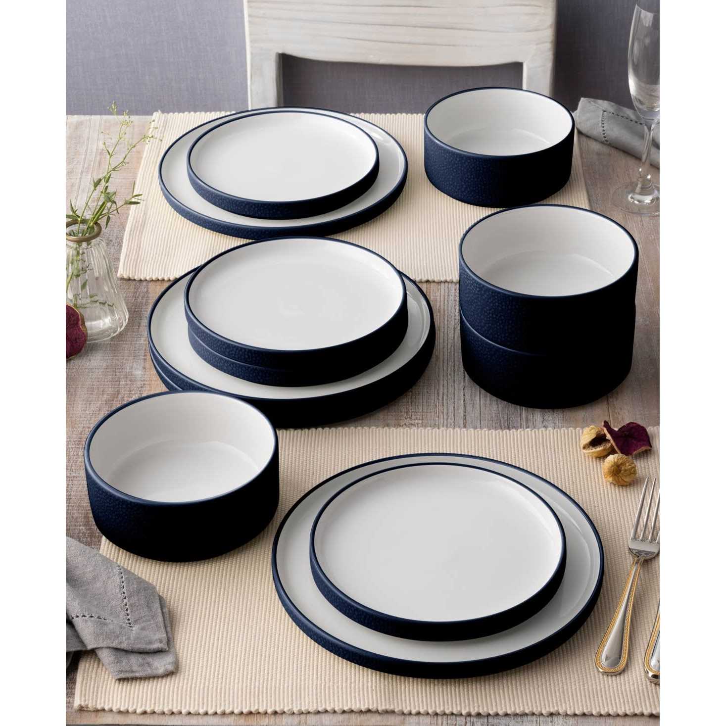 Noritake Colortex Stone 12-Piece Dinnerware Set - Image 4