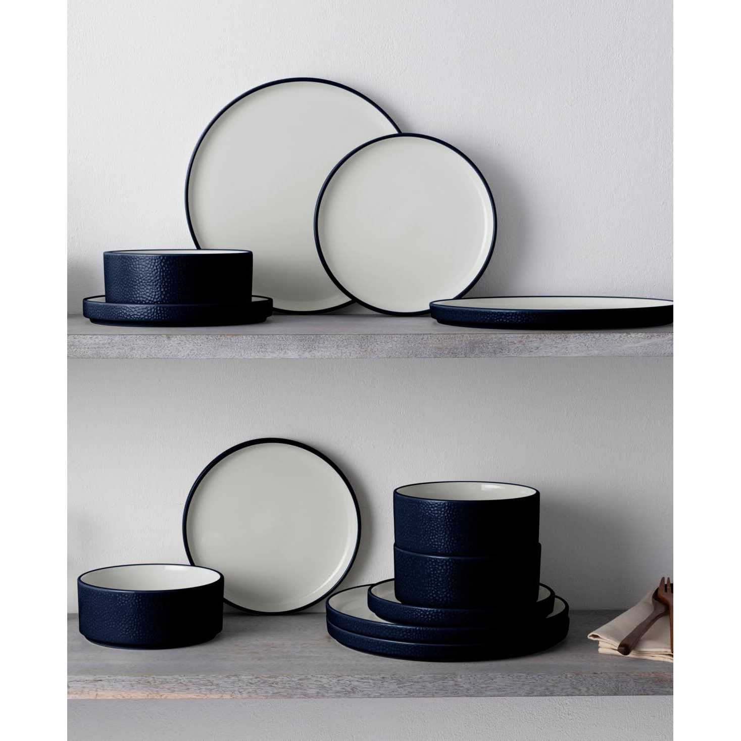 Noritake Colortex Stone 12-Piece Dinnerware Set - Image 5