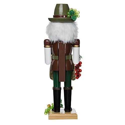 Kurt Adler 15-Inch Wooden Wine Grower Nutcracker - Image 3