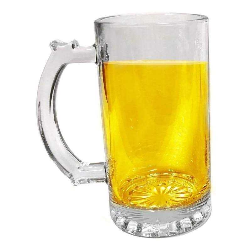 Glass Sports Mugs with Handles - Image 2