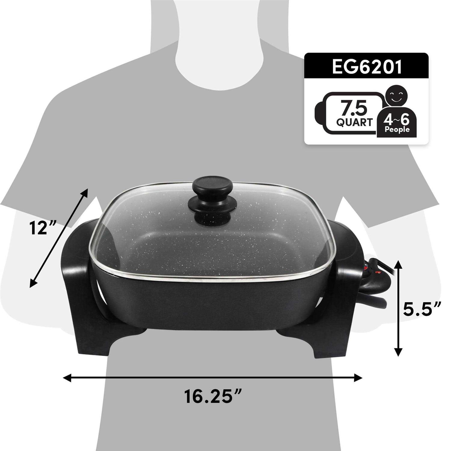 Elite Extra-Deep Electric Skillet - Image 4