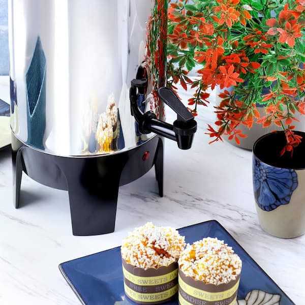 Megachef Stainless Steel Coffee Urn - Image 4