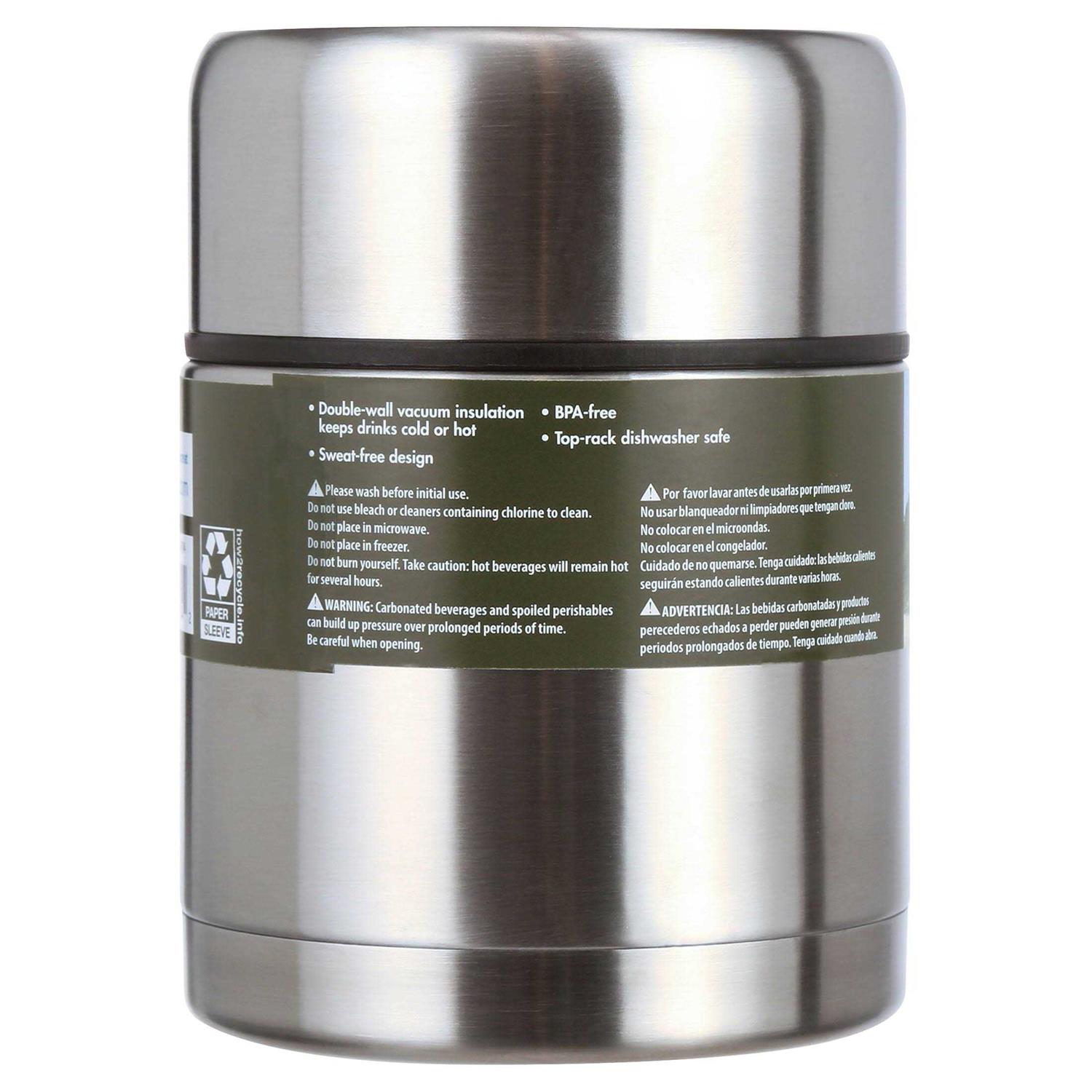 Ozark Trail 16-Ounce double-wall Vacuum-Insulated Stainless Steel Food jar - Image 4