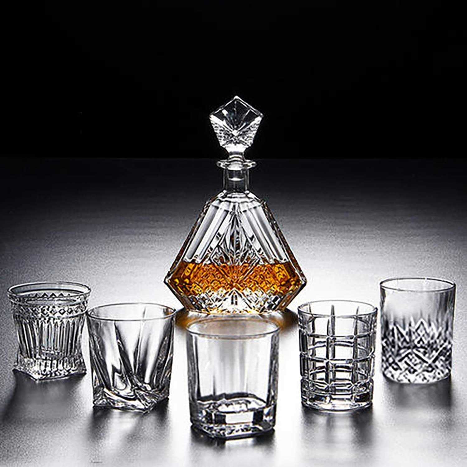 Deecoo Whiskey Glasses-Premium 10 11 OZ Scotch Glasses Set of 6 /Old Fashioned Whiskey Glasses/Style Glassware for Bourbon/Rum Glasses/Bar Tumbler - Image 4
