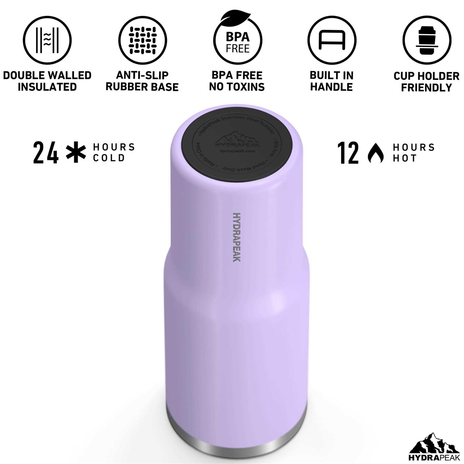 Hydrapeak Nomad 32oz Tumbler with Handle and Straw - Image 2