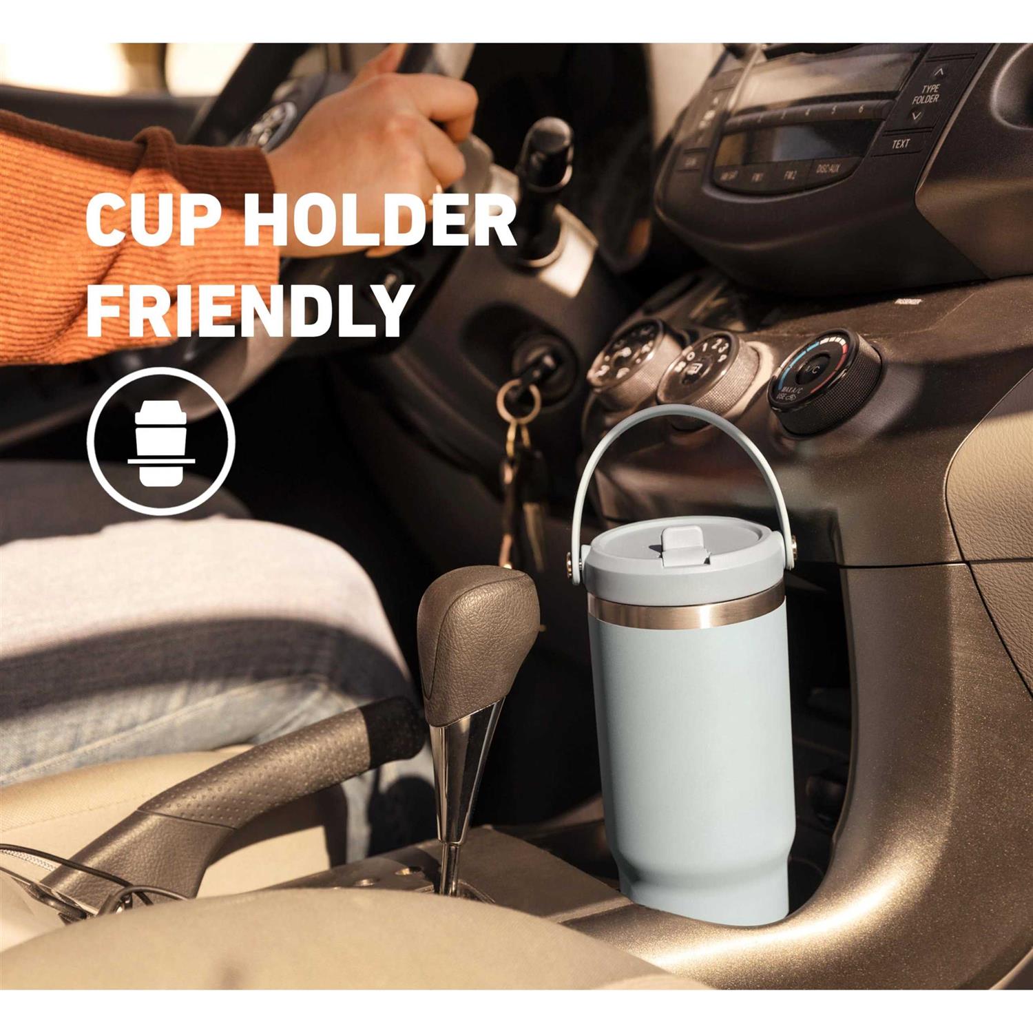 Hydrapeak Nomad 32oz Tumbler with Handle and Straw - Image 3
