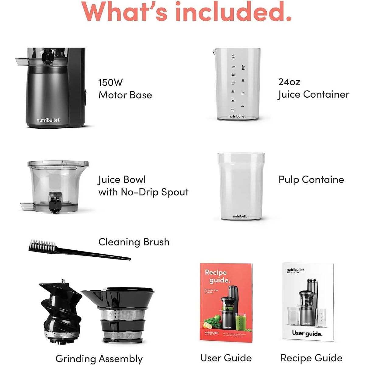 Nutribullet Slow Juicer - Image 3