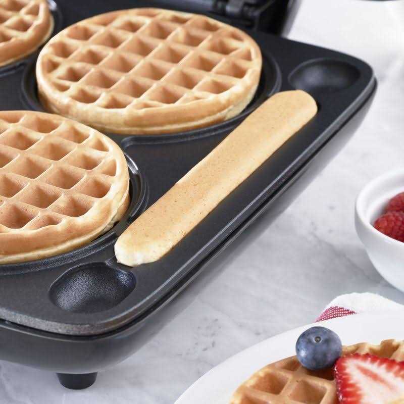 Dash Multi Mini Waffle Maker Four Mini Waffles, Perfect for Families and Individuals - Image 5