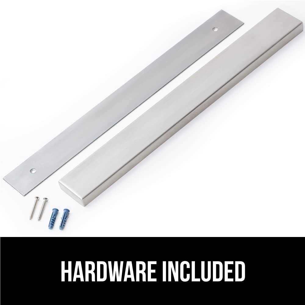 Gorilla Grip Stainless Steel Magnetic Knife Strip 16 Inch Holder Heavy Duty - Image 3