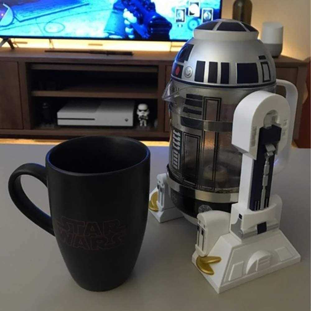 Noble Createaprototy NBCDY Hand Coffee Machine Creative Robot R2D2 Coffee Maker - Image 3