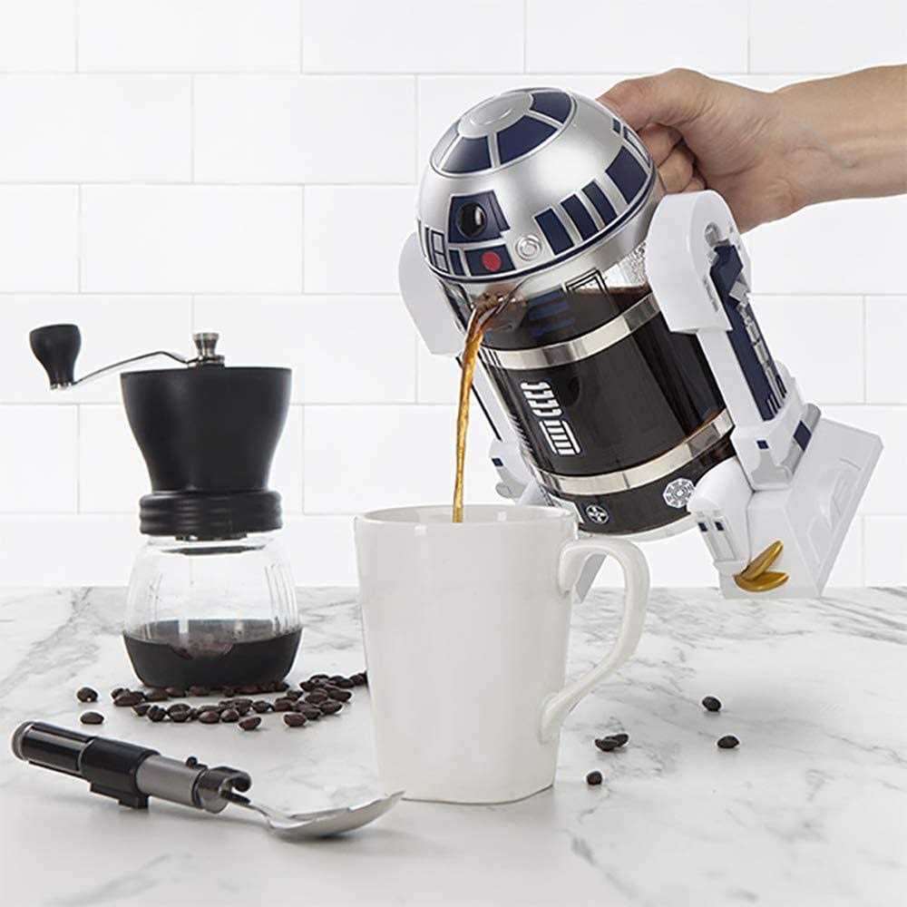 Noble Createaprototy NBCDY Hand Coffee Machine Creative Robot R2D2 Coffee Maker - Image 5