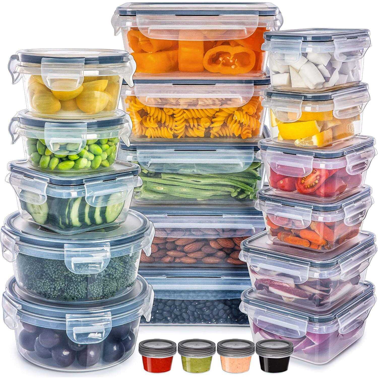 fullstar Food storage Containers with Lids plastic Containers