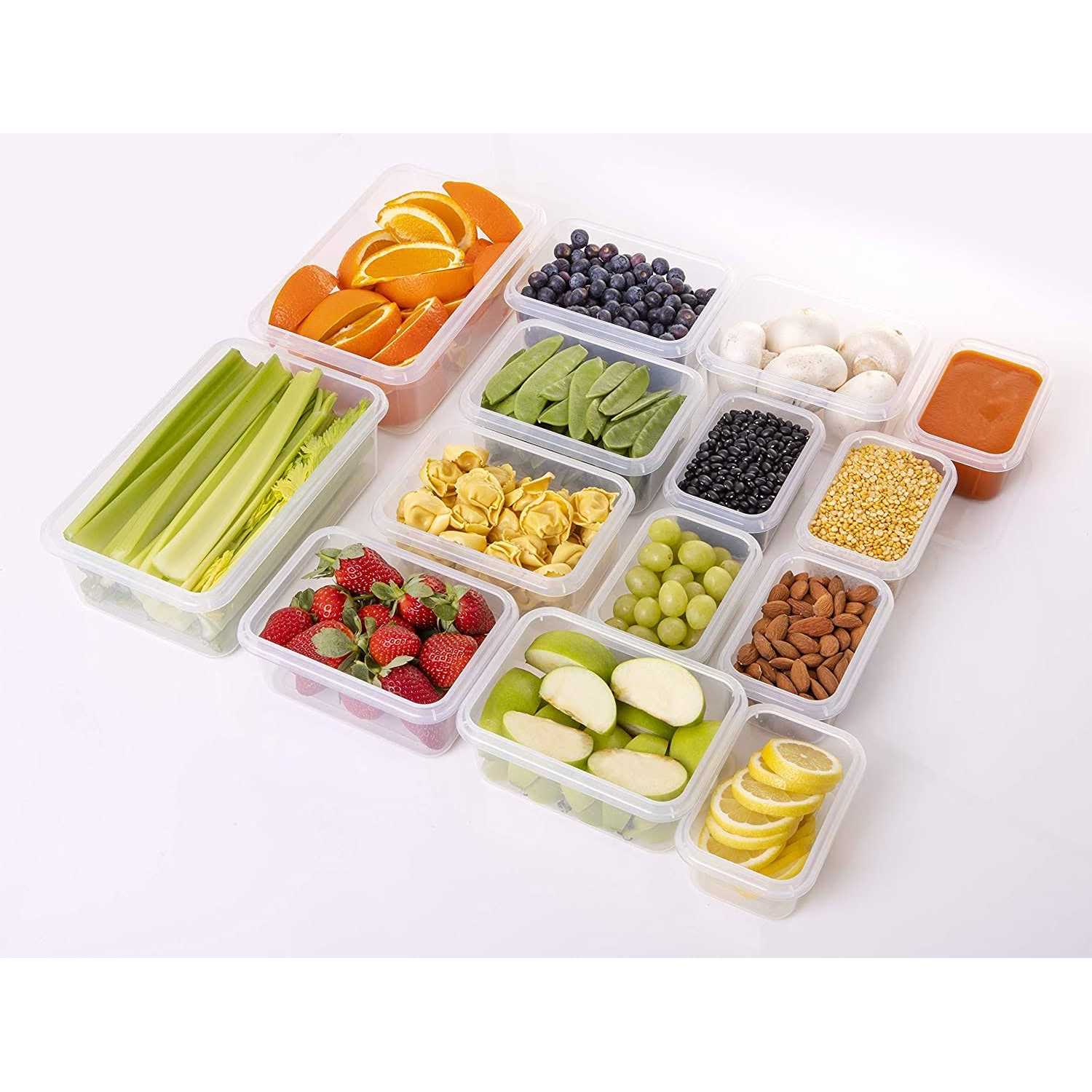 fullstar Food storage Containers with Lids plastic Containers - Image 3