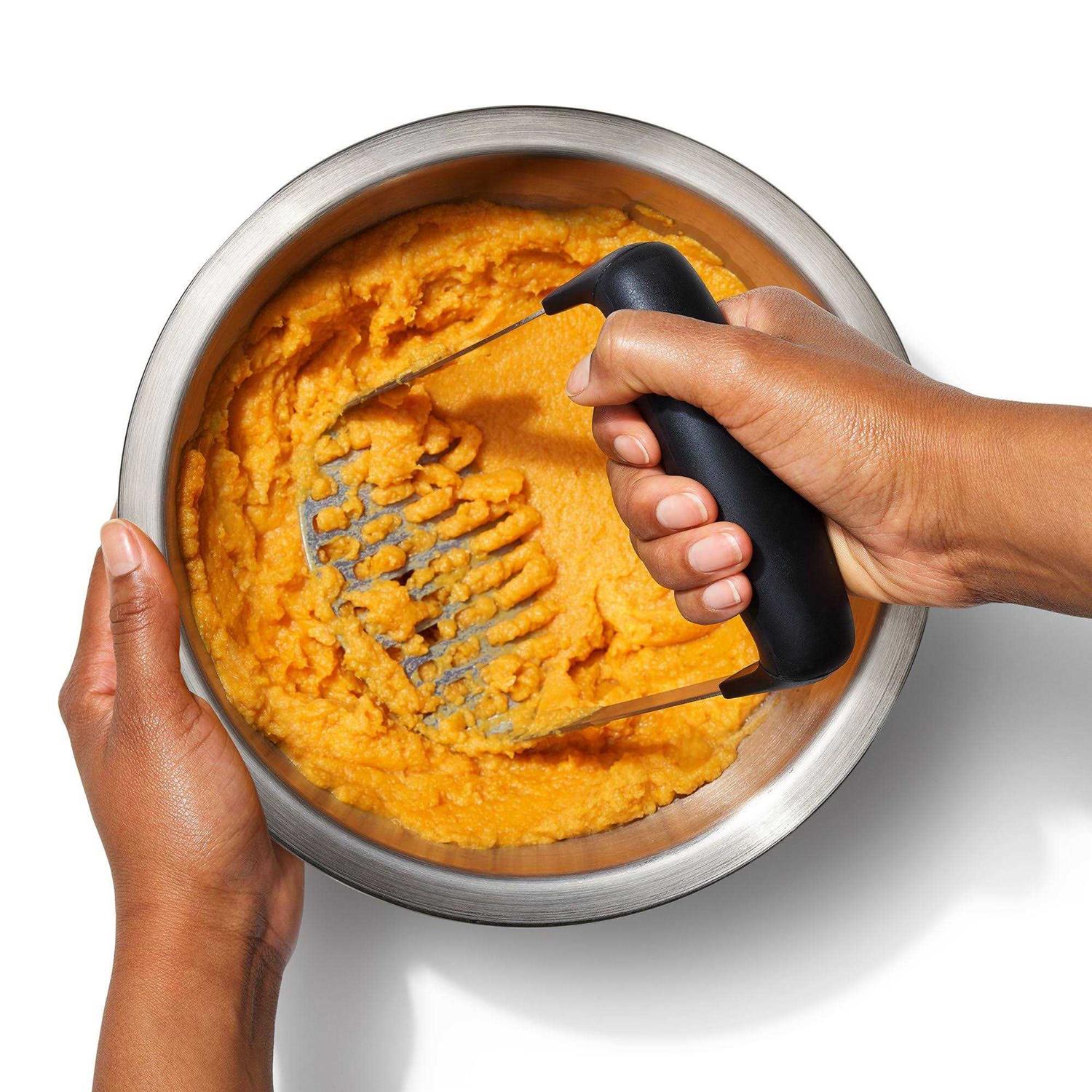 OXO Good Grips Smooth Potato Masher - Image 4