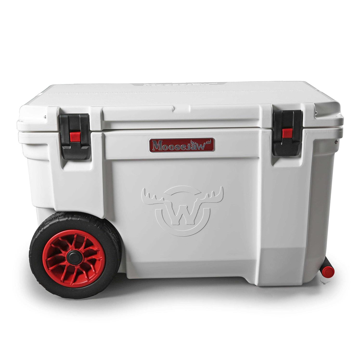 Moosejaw 55 Quart Ice Fort Rolling Hard Cooler