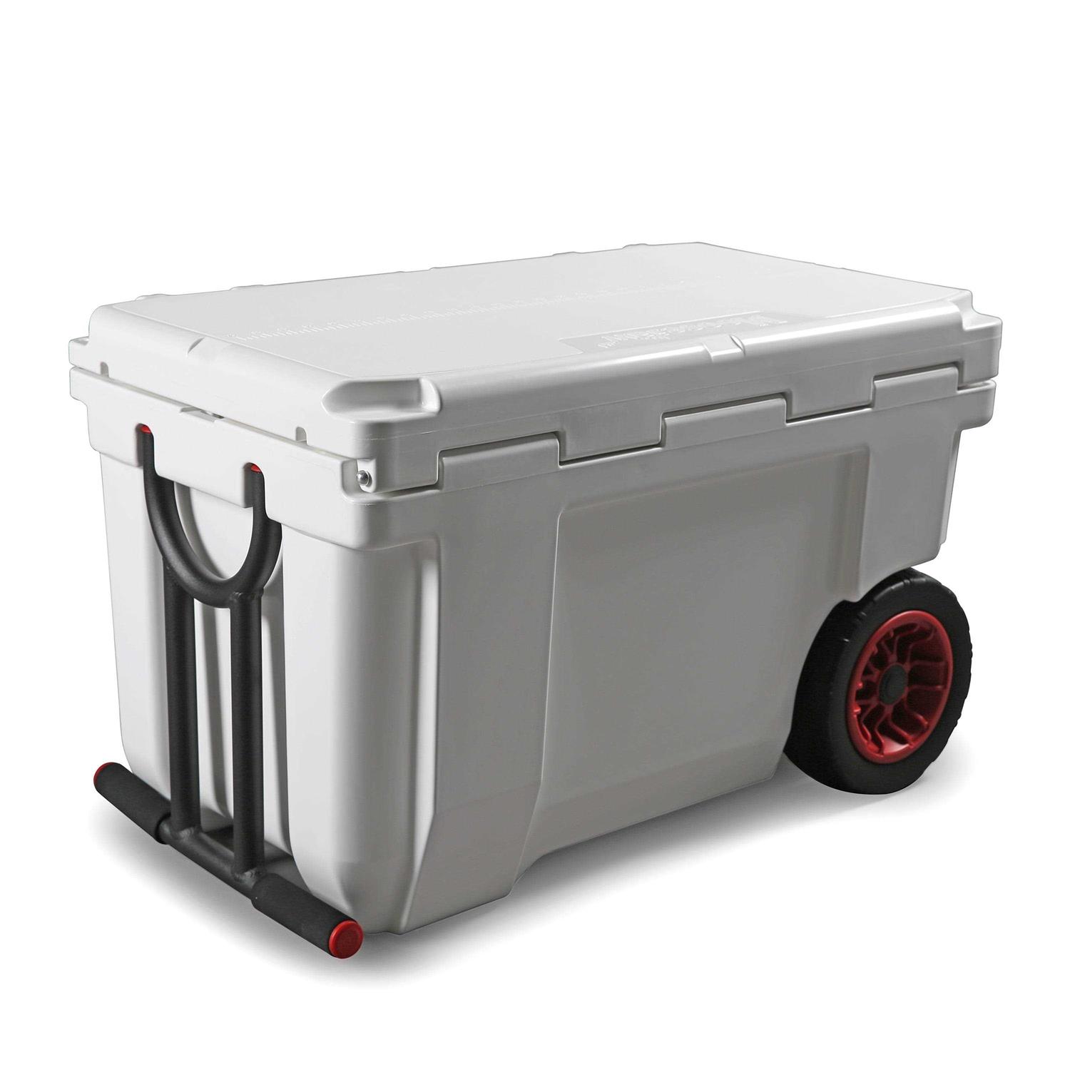 Moosejaw 55 Quart Ice Fort Rolling Hard Cooler - Image 4