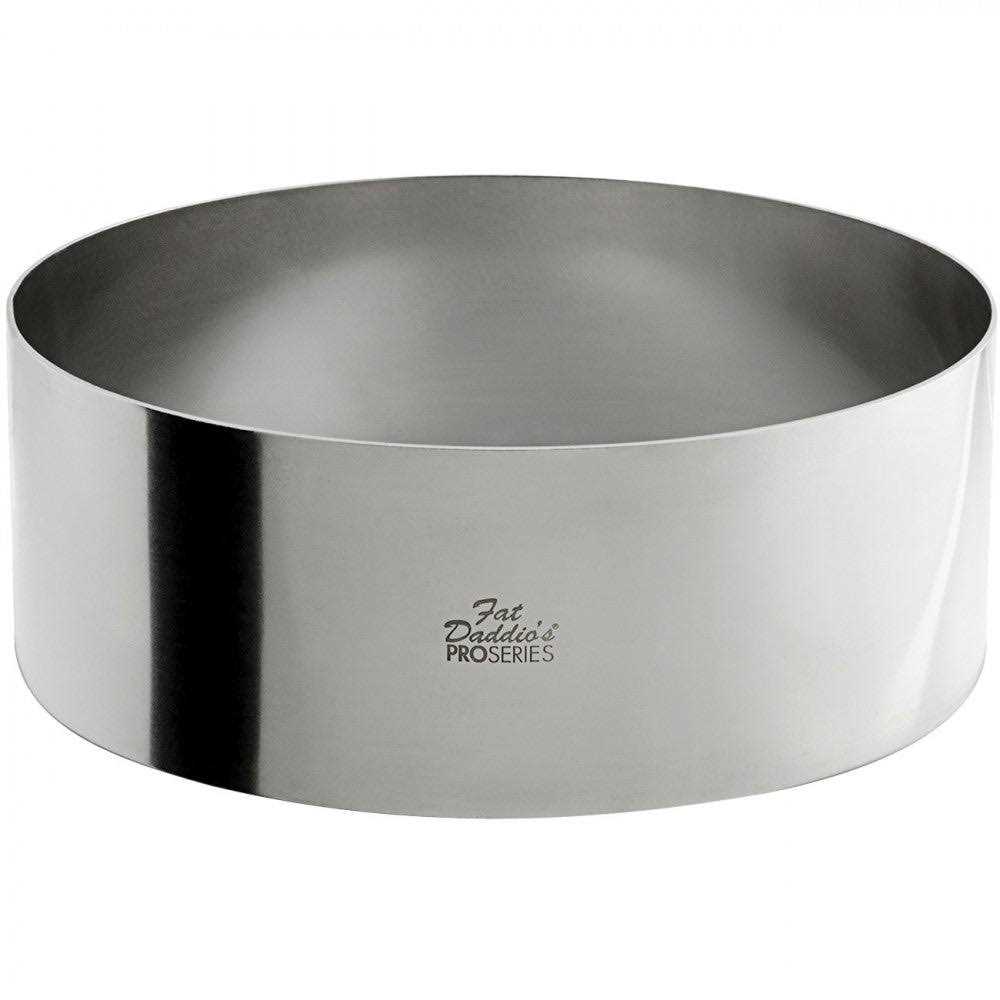 Fat Daddio's Stainless Steel Round Cake Pastry Ring - Image 2