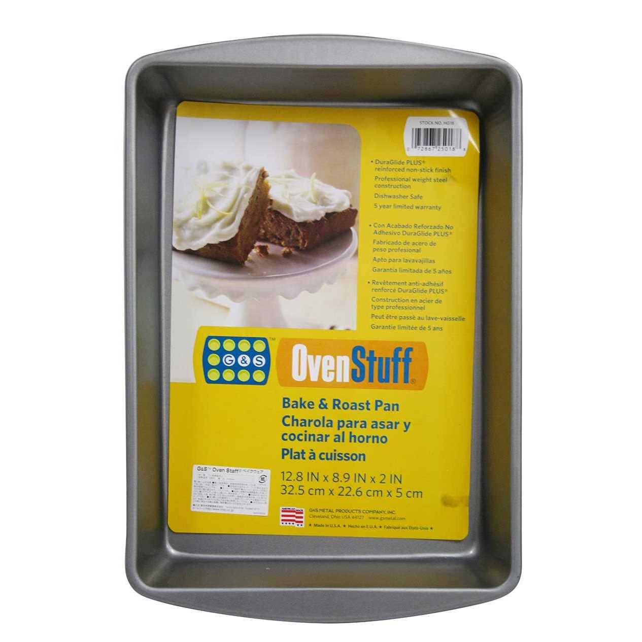 Ovenstuff 12.8 X 8 Medium Non-Stick Bake & Roasting Pan - Image 3