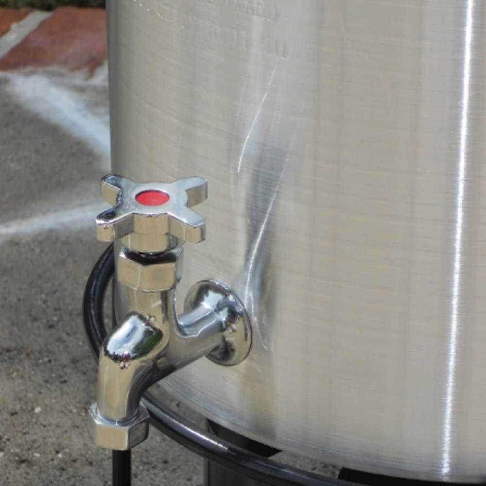 King Kooker 30-Quart Aluminum Turkey Pot with Spigot - Image 2