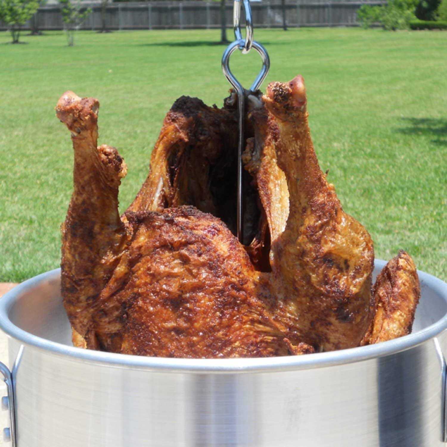 King Kooker 30-Quart Aluminum Turkey Pot with Spigot - Image 3