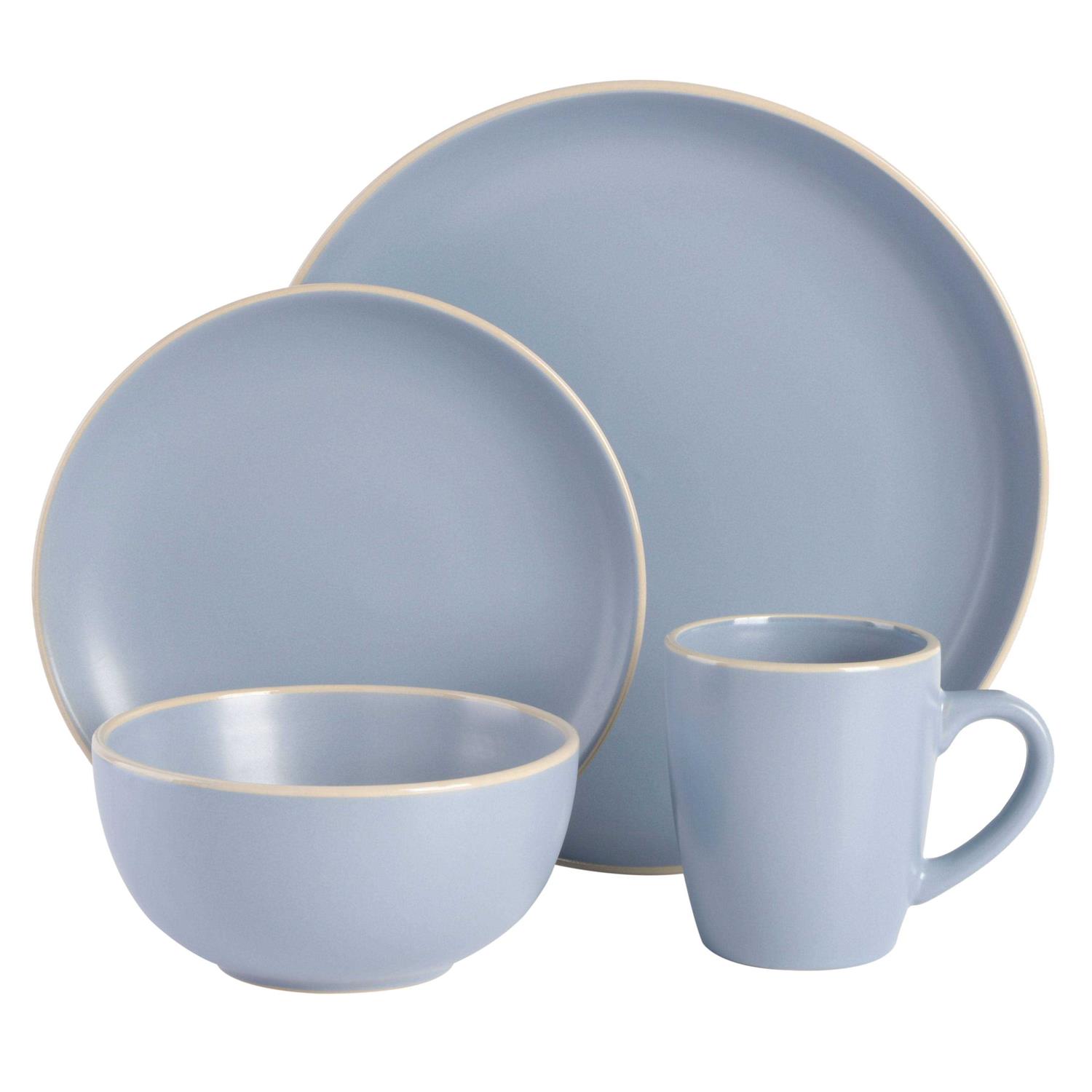 Gibson Home Rockaway 32 Piece Dinnerware Set - Image 2