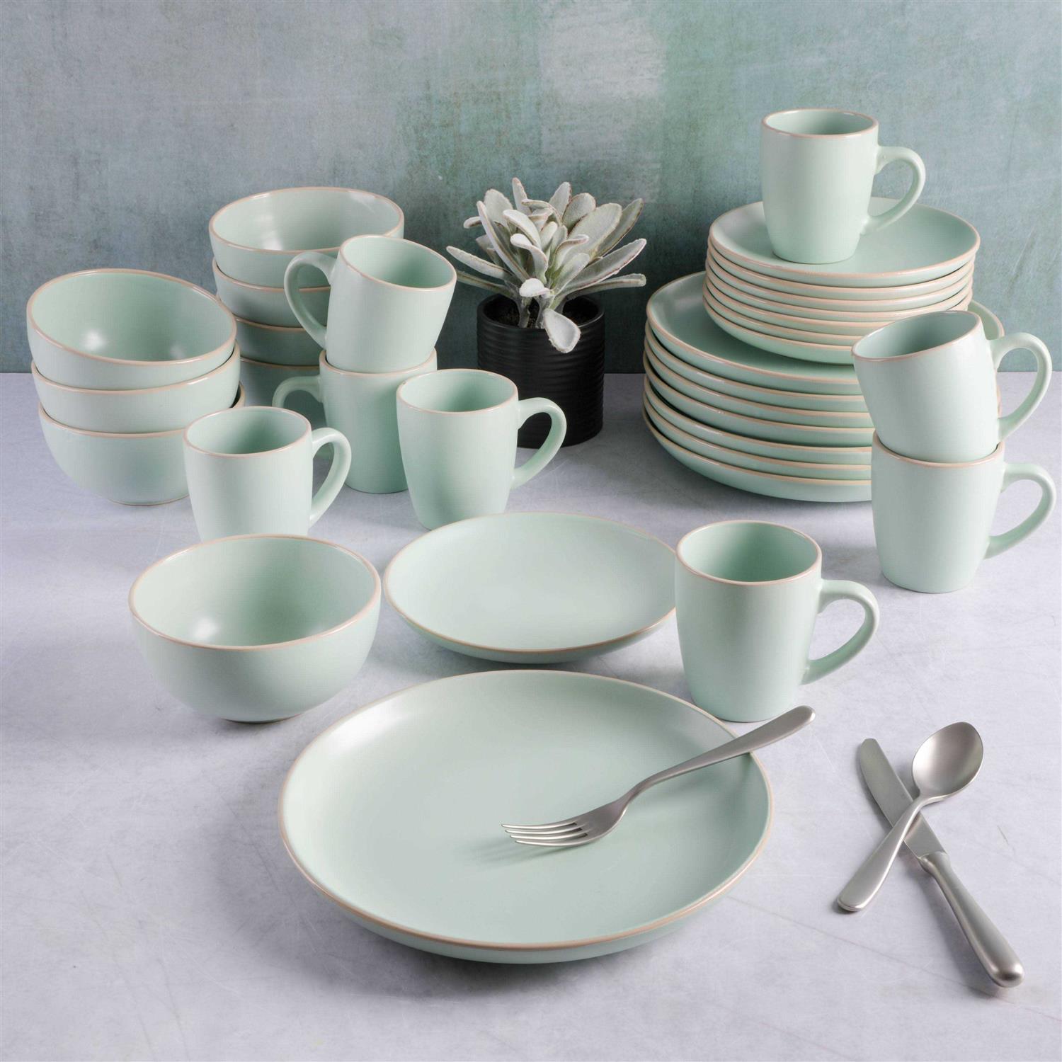 Gibson Home Rockaway 32 Piece Dinnerware Set - Image 5