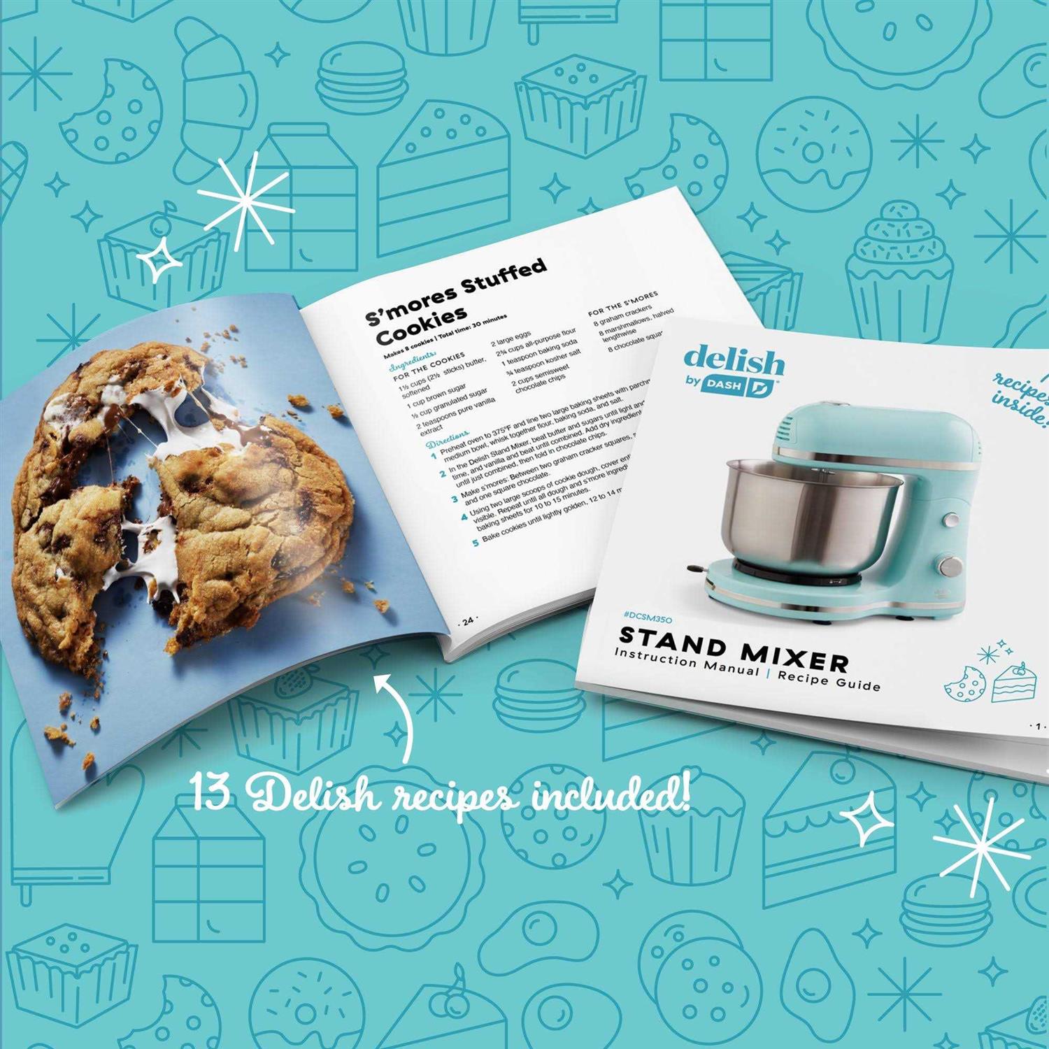 Delish by Dash Compact Stand Mixer - Image 3