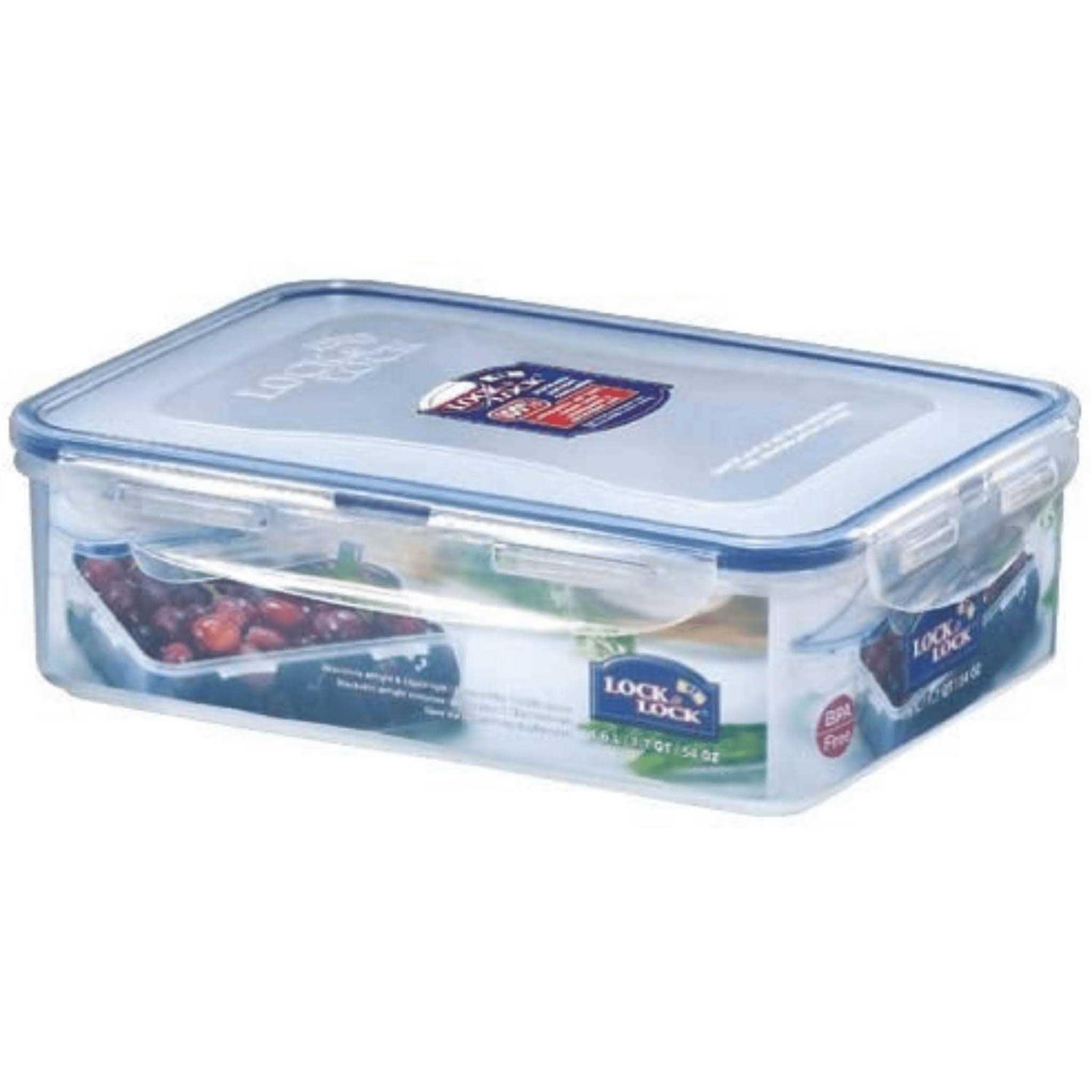 Lock & Lock 54 oz Easy Essentials Rectangular Food Storage Container