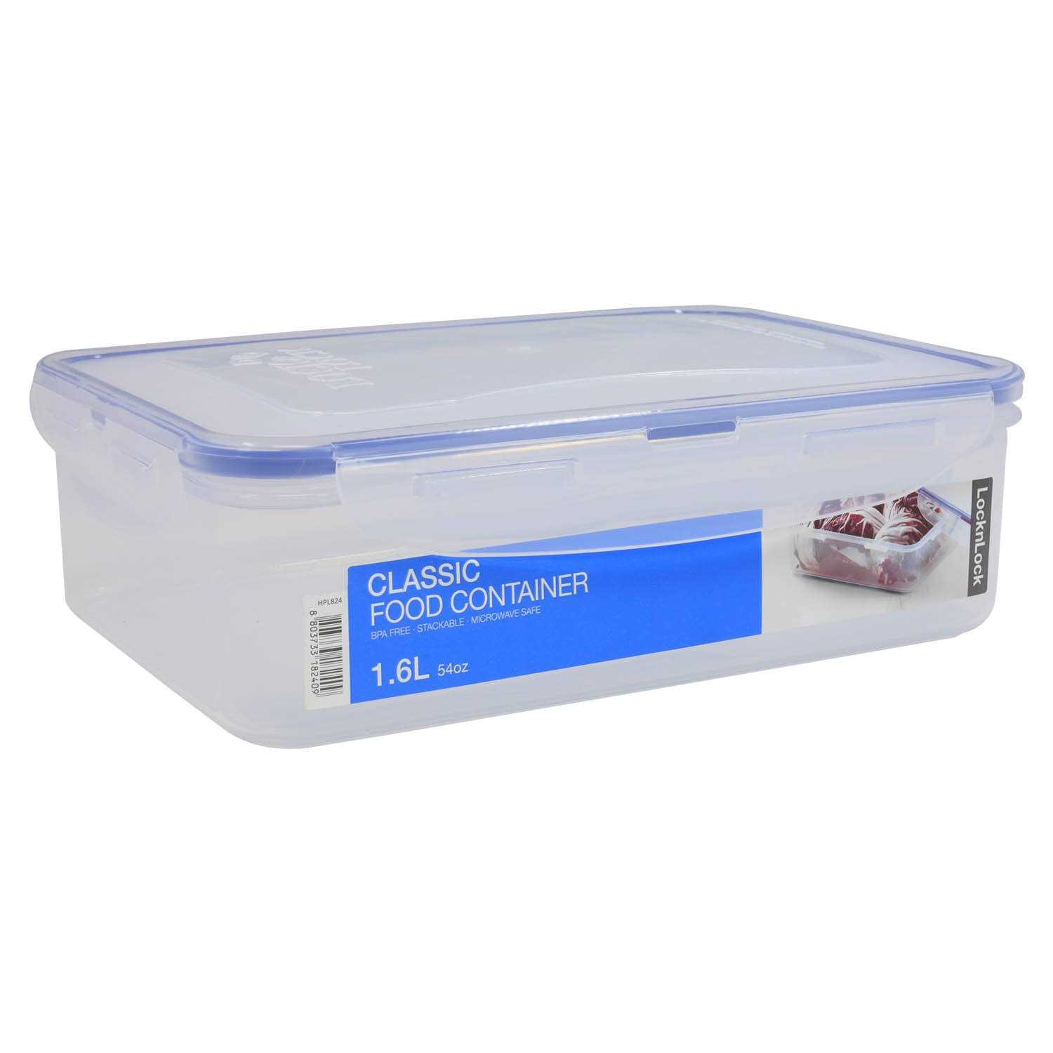Lock & Lock 54 oz Easy Essentials Rectangular Food Storage Container - Image 2