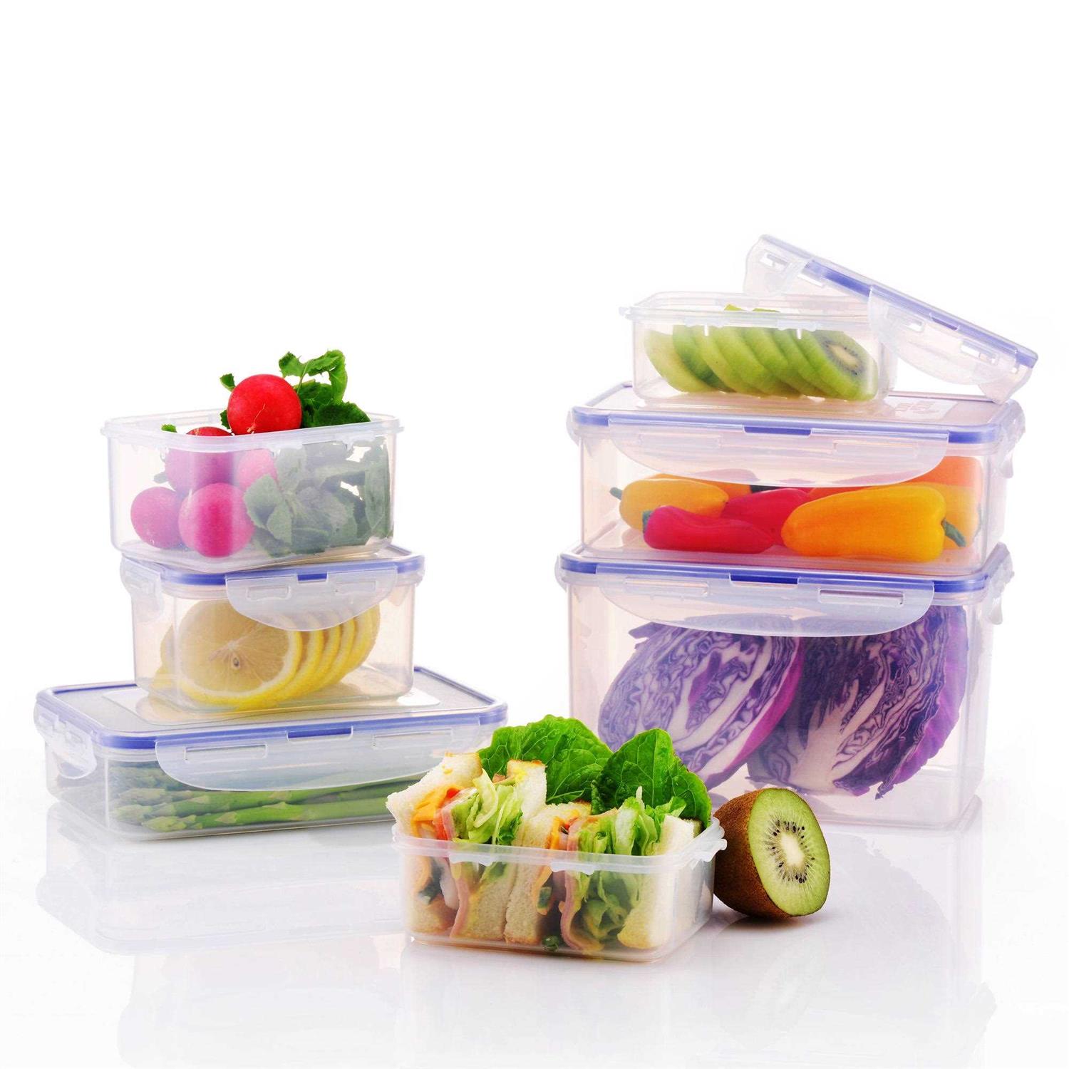 Lock & Lock 54 oz Easy Essentials Rectangular Food Storage Container - Image 5